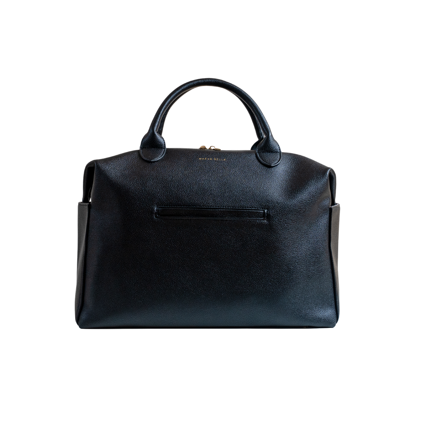 MAEVA BELLE LUIERTAS - BLACK VEGAN LEATHER- GOLD HARDWARE (PRE ORDER NU, EIND JULI LEVERBAAR)